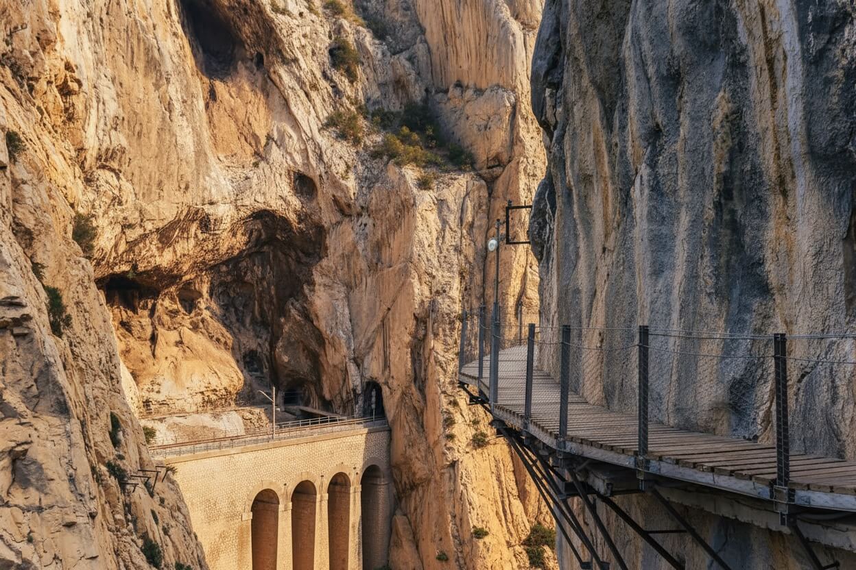 Caminito del Rey historic boardwalk and gorge